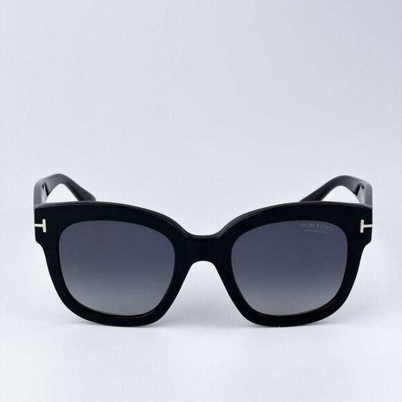 Tom Ford FT0613/S 01D BEATRIX-02 BRAND NEW Sunglasses Black Polarized Women - Picture 1 of 11